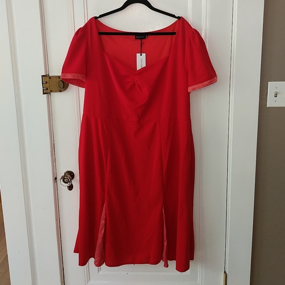 Retro Inspired Red Dress